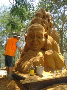 Sandis Kondis' Gollum was immediately recognisable