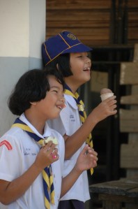 School girls in Koh Yao Yai