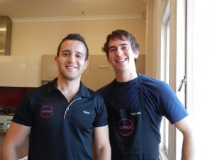 Themis Chryssidis and Callum Hann