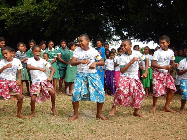 These boys took their lead roles seriously.