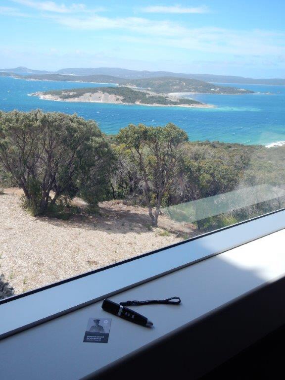 View from the National Anzac Centre.