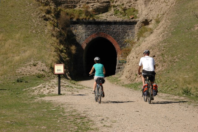 Price's Creek Tunnel on Otago Rail Trail
