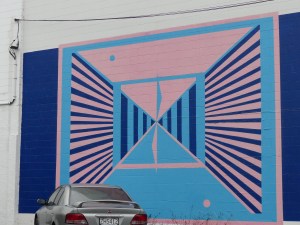 Graffiato mural by MIN