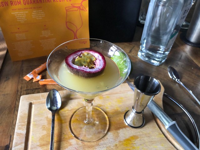 Passionfruit daiquiri