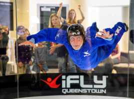 01 iFLY Queenstown. Image supplied by iFLY.